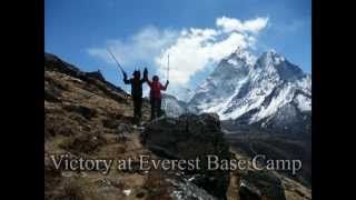 Slide Show - Blind Canadian Shabu, trekking to Everest Base Camp. .April 2013