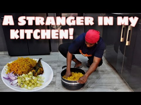 A STRANGER takes over MY KITCHEN! | Original Enugu ABACHA Recipe | Nigerian LOCAL DELICACY
