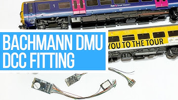 How To Fit DCC Or DCC Sound Into An Older Bachmann 158, 159 or 166