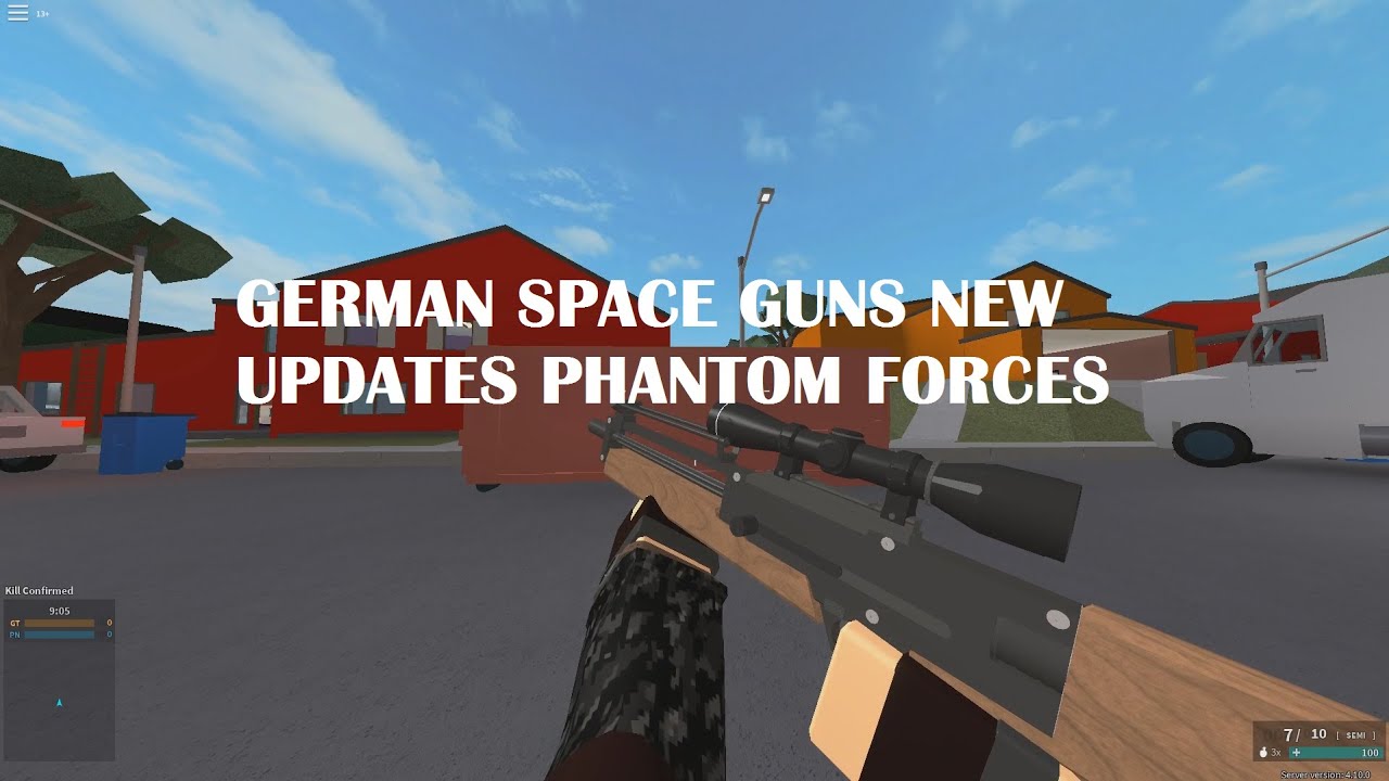 German Space Guns Phantom Forces New Guns Showcase Gameplay Wa2000 G11k2 And Revamped Deagle 44 Youtube - roblox phantom forces american