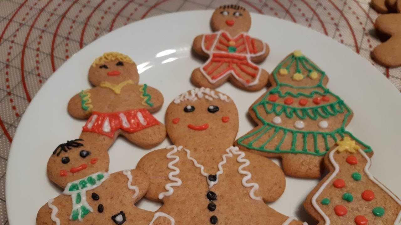 Bunte Lebkuchen/ Colorful gingerbread cookies