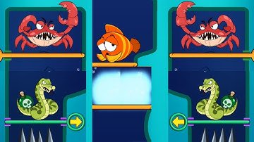 save the fish / pull the pin level save fish pull the pin android and ios games / mobile game