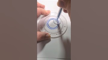 How many rotations did the pen make in total? #shorts #loopart #spirograph