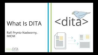 Webinar: What Is DITA