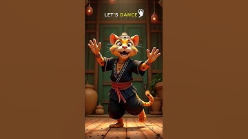 Leopard Dancing Jaipong in Traditional Sundanese Outfit! 🇮🇩🕺#shorts #viral