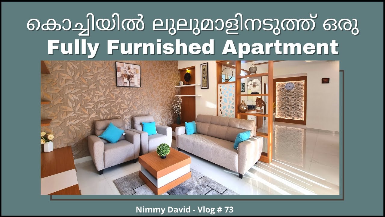 Fully Furnished Luxury Flat For Sale Near Lulu Mall Kochi | 3BHK | 1723 Sq.ft | 1.10 Cr