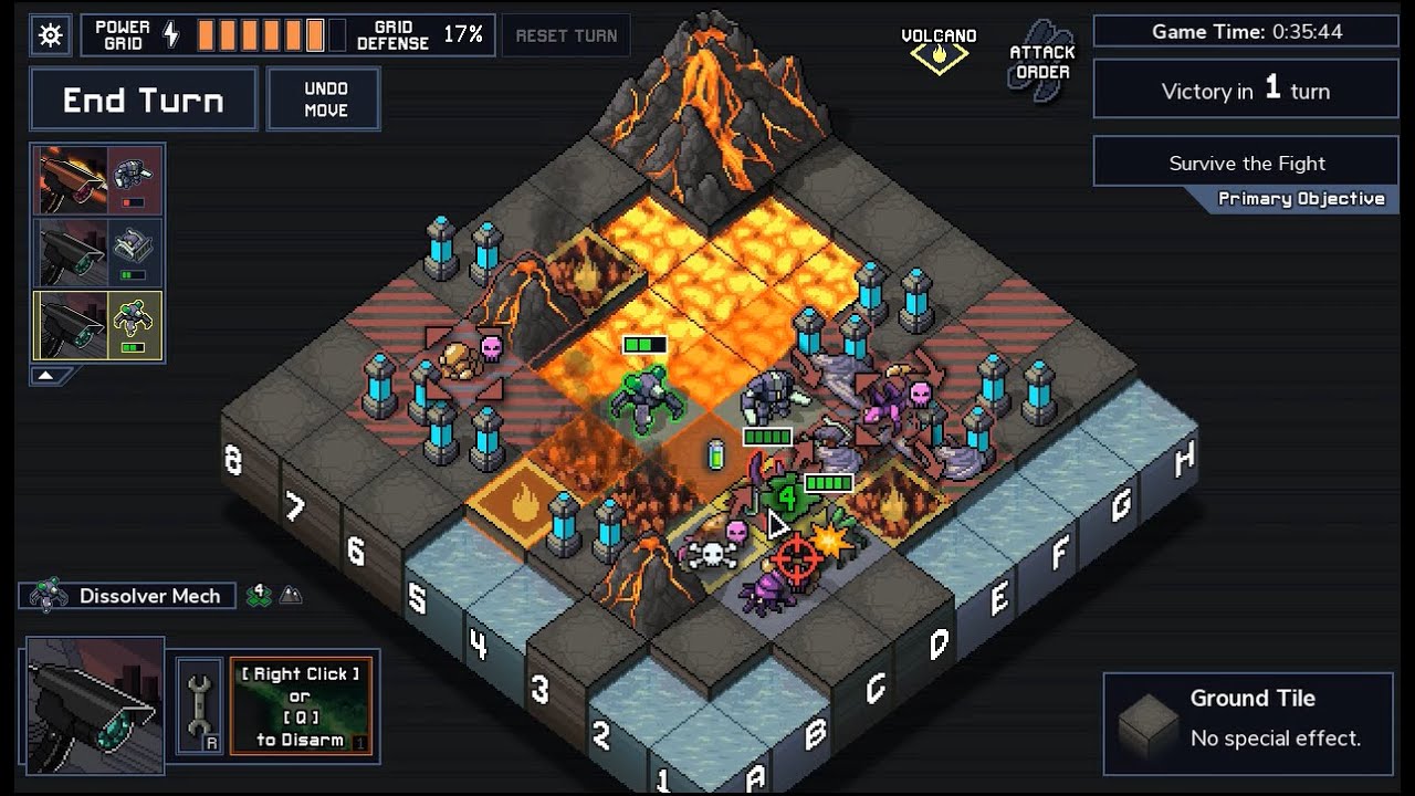 [Into the breach] Disposal Mechs - Hard 2 ( Challenge Run )