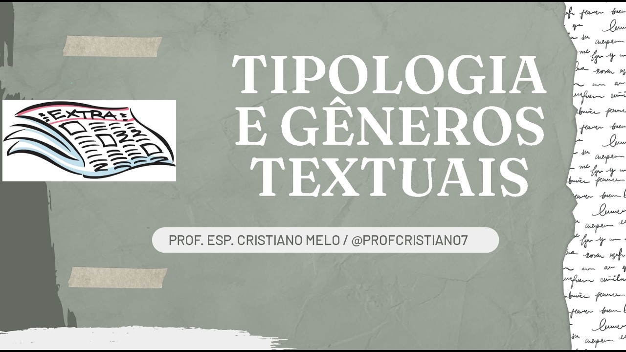 Tipologia e Gênero Textuais