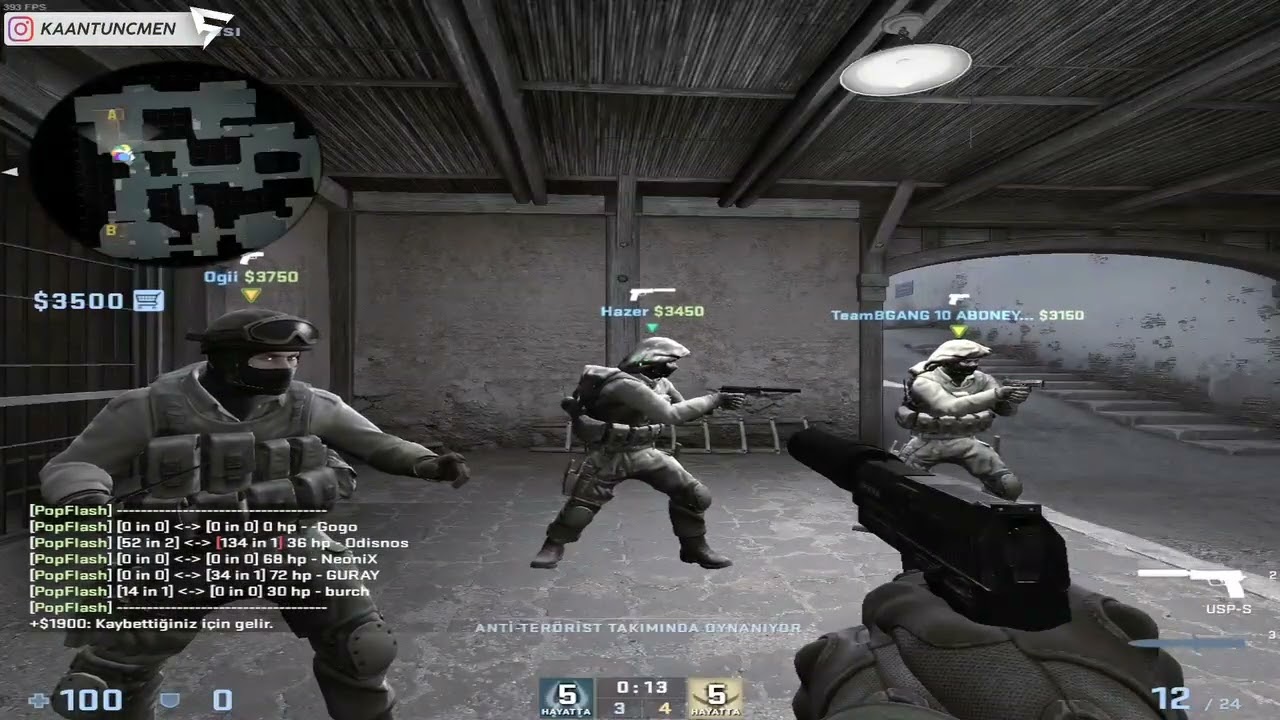 C4T1 vs BLVCK CS:GO | Serhoş Aim