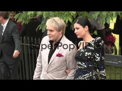 Nick Rhodes arriving