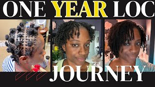 DIY MICROLOC JOURNEY | 1 YEAR WITH PHOTOS  | 4C HAIR