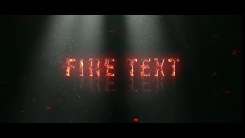 Particles Intro & Fire Text Animation in Kinemaster || Pixellab Tutorial||Technical Aashique