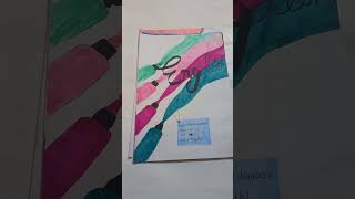 front page idea 💡 #art #diy #acknowledgement