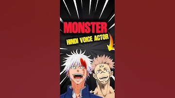 Anime Dubbing Hindi Voice Actor - Monster ☠️🔥 | JJK Hindi Voice Actor | #gojo #sukuna #devonebhai