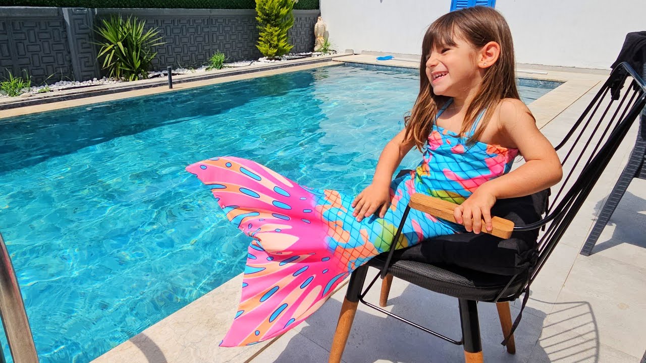 Havuz Kenarında Bir Denizkızı Var! Eva'nın Günlüğü