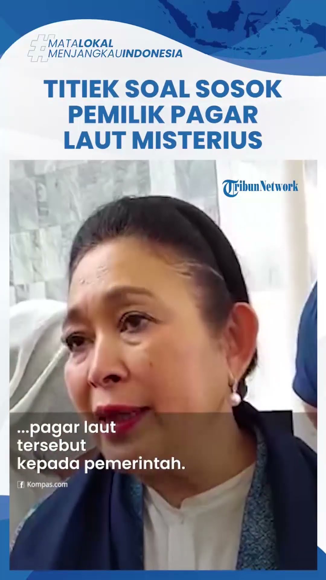 Titiek Soeharto Duga Perusahaan Besar Dalangi Pagar Laut Tangerang: Ini Laut Milik Negara, Enak Aja!