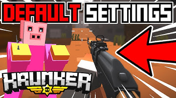 Krunker.io *NEW* DEFAULT SETTINGS In KRUNKER! - Season 5 Challenge