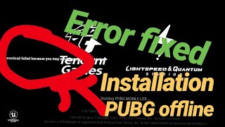 How to install pubg offline [OBB + APK] without error