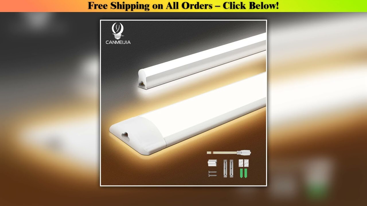 Indoor Home LED Lamp Tube High Brightness 90/120cm Linear Lights Bar 220v Lighting Bulb For