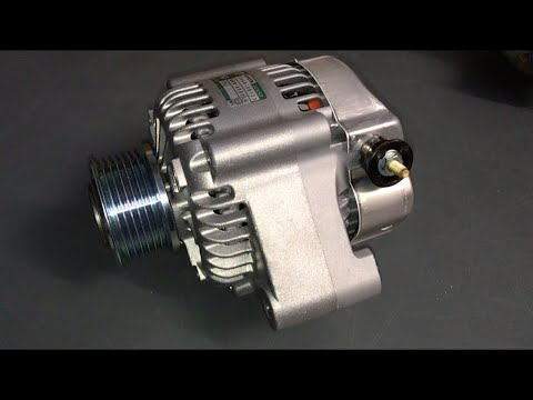 REPLACE ALTERNATOR EASY - GENUINE TOYOTA THIS TIME - YouTube