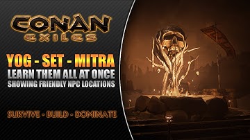 Conan Exiles // How To Learn All Religions