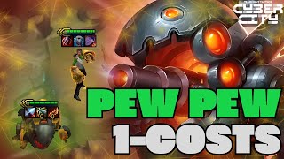 ARTIFACTS MAKE THIS REROLL COMP INSANELY STRONG! | SET 14 CYBER CITY | TEAMFIGHT TACTICS