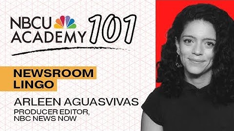 SOT, MOS, VO: Begrijp het jargon van de nieuwsredactie – NBCU Academy 101