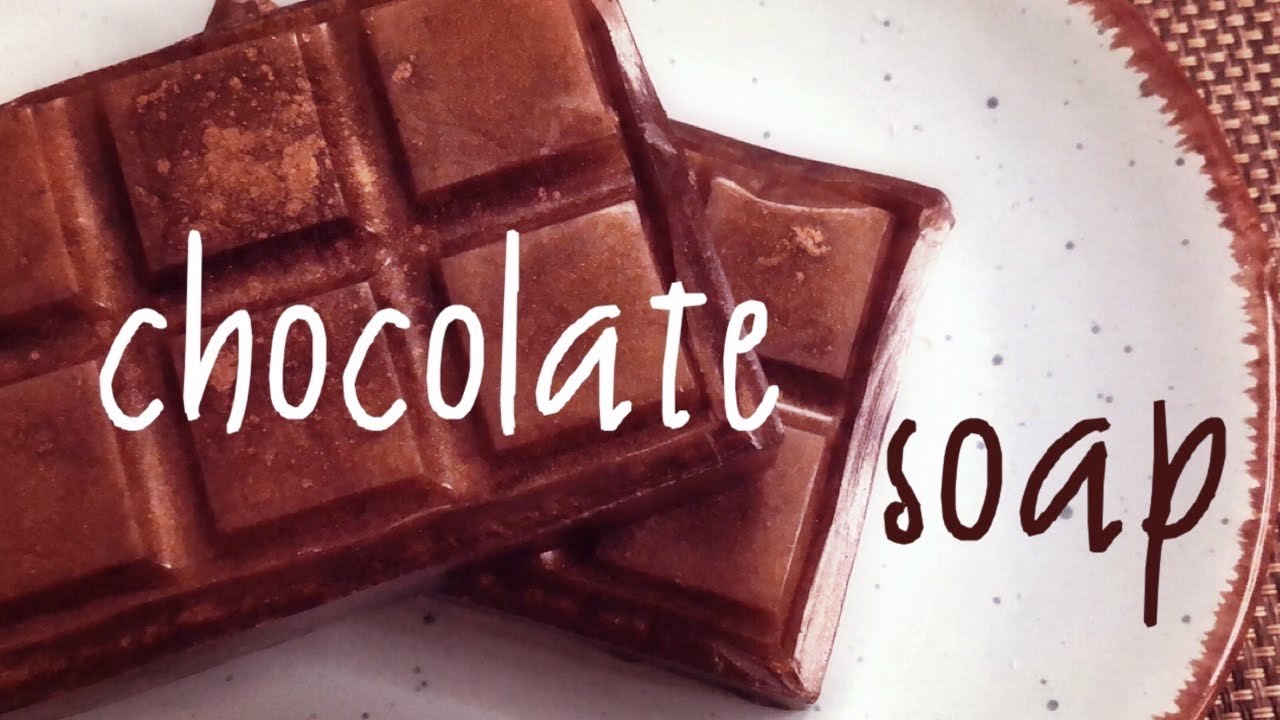 Chocolate soap looks like chocolate but you can wash your hands with