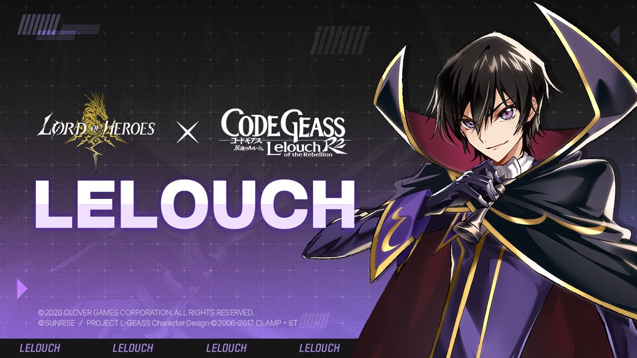 Code Geass Shares Special New Promo