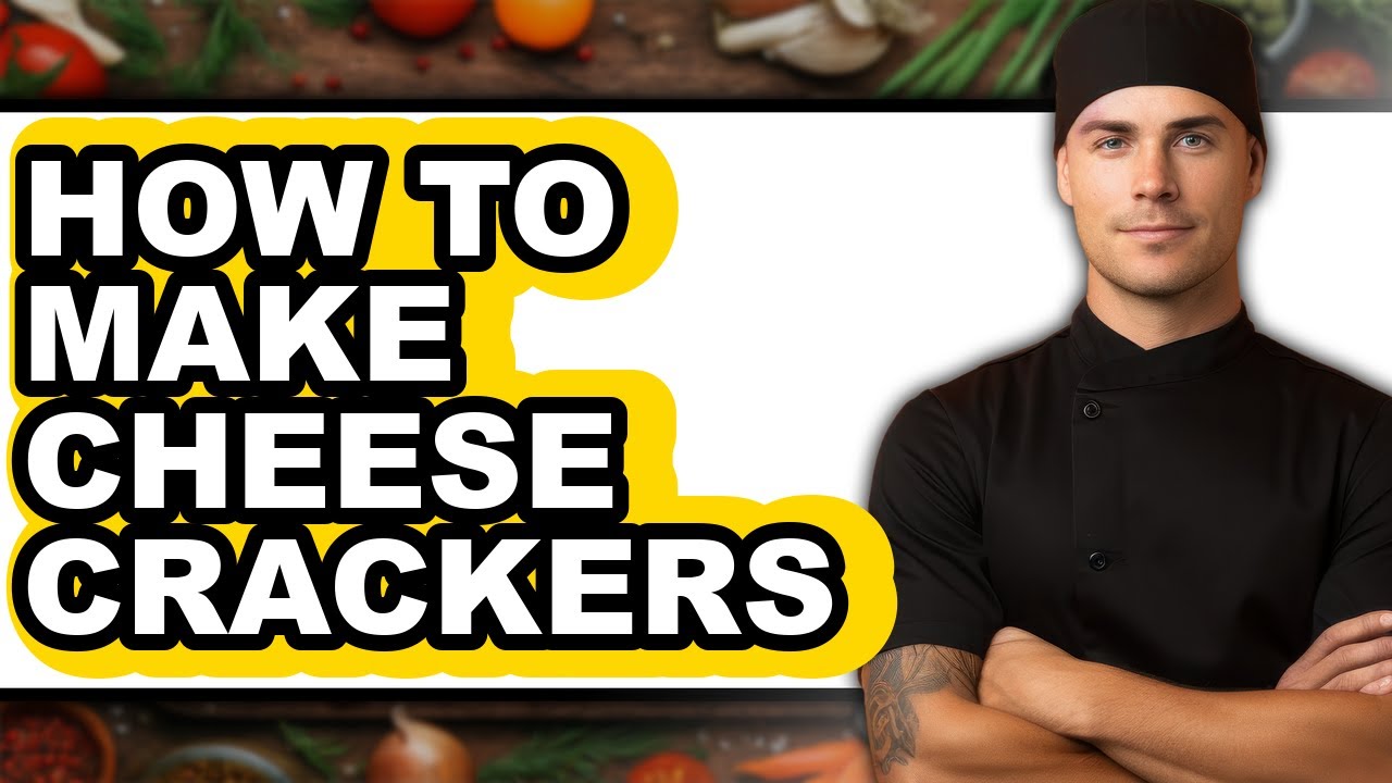 How to Make Cheese Crackers (Only Way)