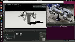 [Isaac Sim] unitree GO2 Digital Twin test