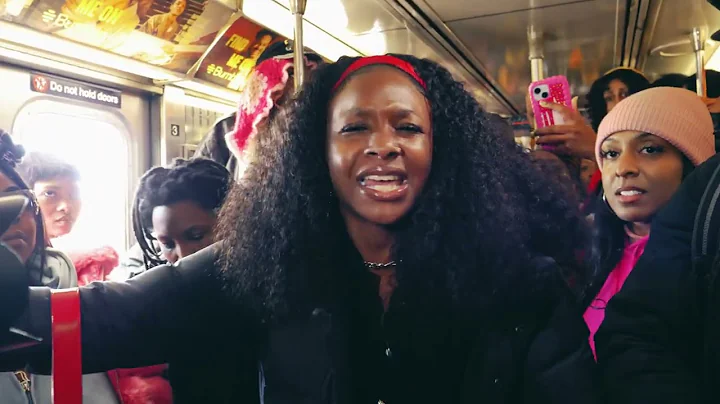 All-Women Rap Cypher in NYC – 250+ Women on the 1 train! PT. 3 | 1TRAIN CYPHERS"