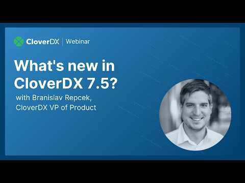 Full Webinar Recording   CloverDX 7 5 Release Social Video