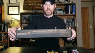 Aero Precision Enhanced AR15 Handguard, Ultimate Dust Cover, Radian Raptor, Threaded Barrel Unboxing