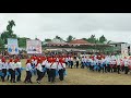 HUT PGRI yg ke 76. tarian persembahan dri SD sekecamatan bula . kab seram bagian timur.