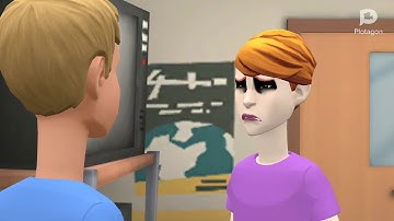 Joshua the plotagon fan and kris the nursery rhymes guy parody