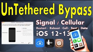 UnTETHERED iCLOUD BYPASS with SIGNAL
