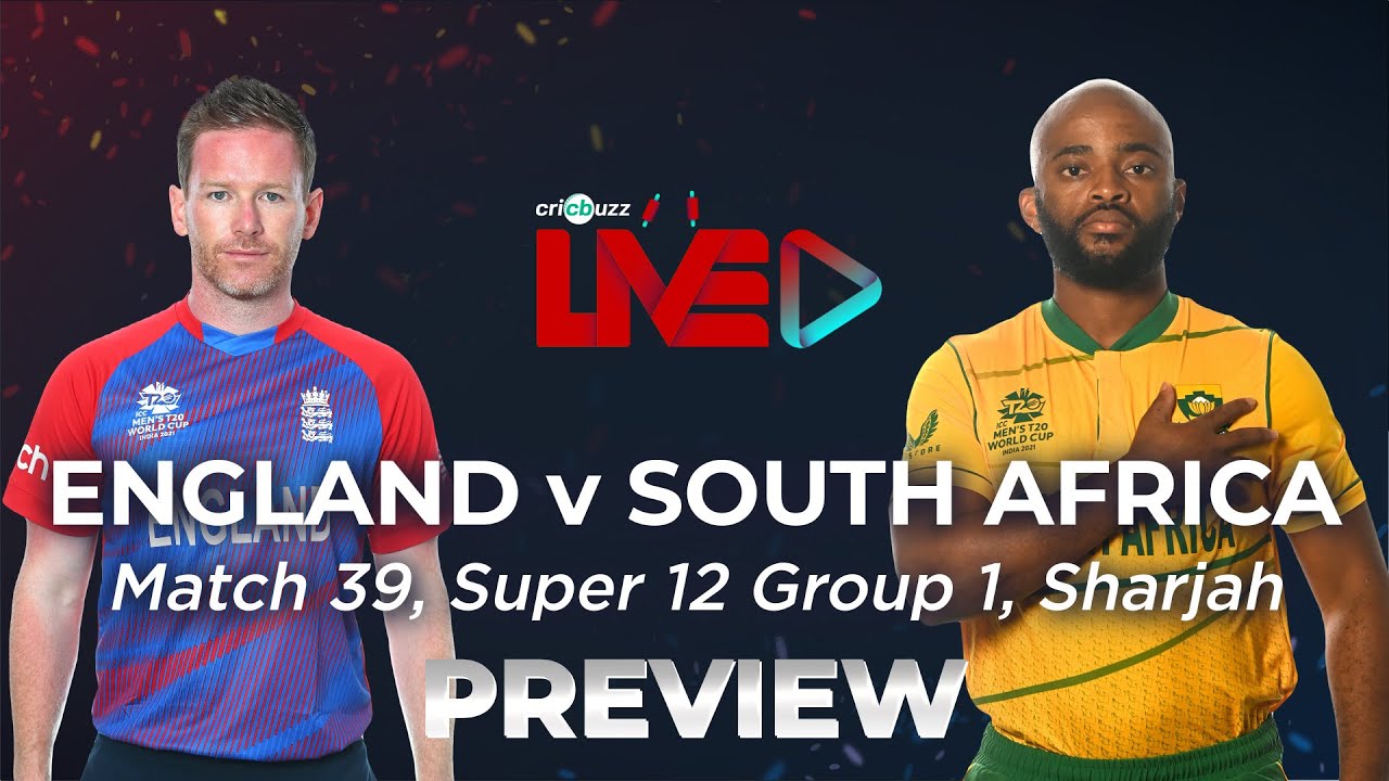 England v South Africa, Match 39 Preview YouTube