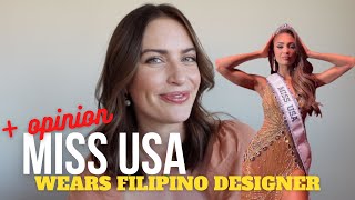 MISS USA 2022 is the 1st Filipino American to win the crown?!🇵🇭🇺🇸