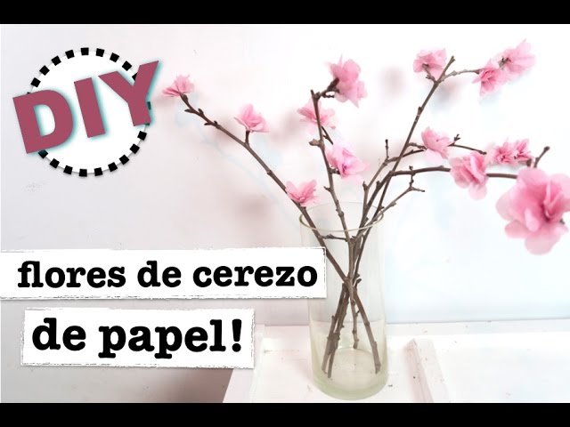 28 tutoriales sencillos de flores de papel arroz - E-Manualidades