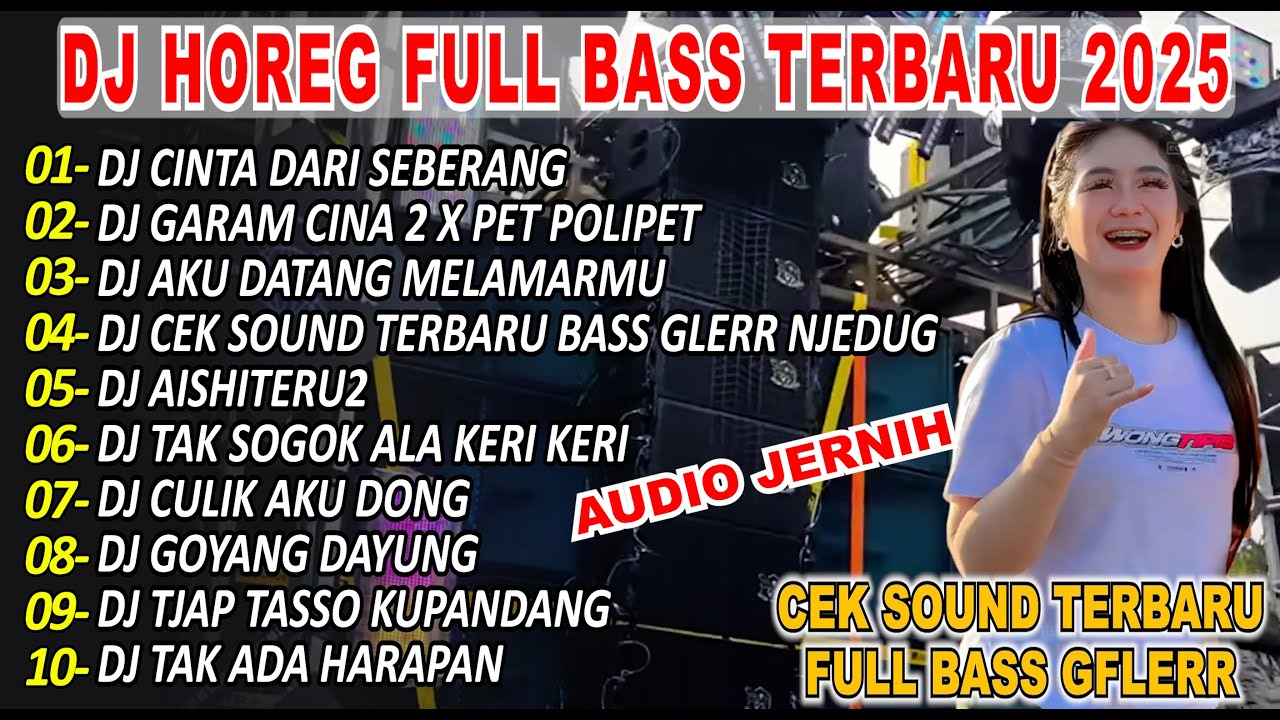 DJ CINTA DARI SEBERANG FULL BASS GLERR NJEDUG Horeg Viral Karnaval Full Album Terbaru 2025!