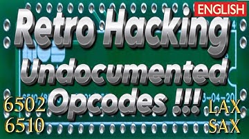 👾 MOS 6502/6510: Undocumented Opcodes 🕵️‍♂ Secrets Revealed