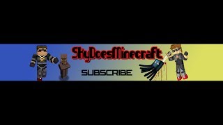 SkydoesMinecraft Speed art - Banner