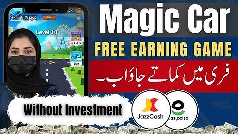 New Free Earning Game App: Magic Car Earning Game Review | How to Earn From Magic Car App