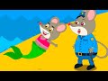 The Mouse Mermaid swimming and Patrol Mission - Cartoon for kids new full episodes #140