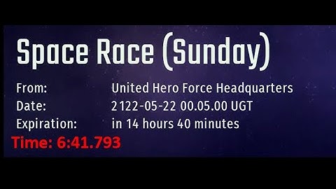 [EARLY ACCESS] Chicken Invaders Universe: 22nd May 2022 Space Race (6:41.793)