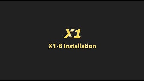 How to Install the X1-8 Multi-Door Controller