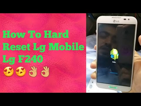 Hard Reset G Pro F240, E980 LGViệt Simple Method