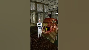 Fellow Scientist Feeds a Shark in Black Mesa / Half Life Brainrot #shorts  #memes #filter #trend