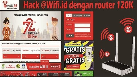 Masuk @WIFI.ID tanpa login, Simple...!!
